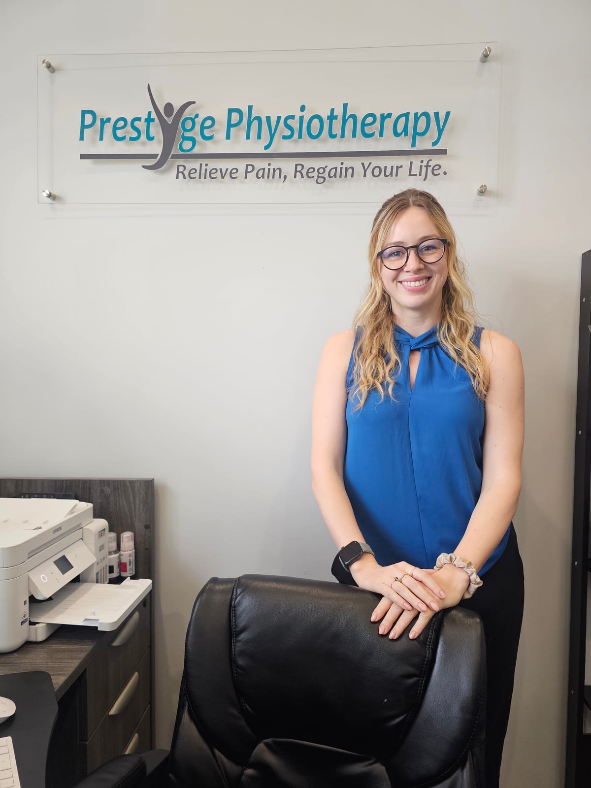 Kim Olson, Kinesiologist at Prestige Physiotherapy